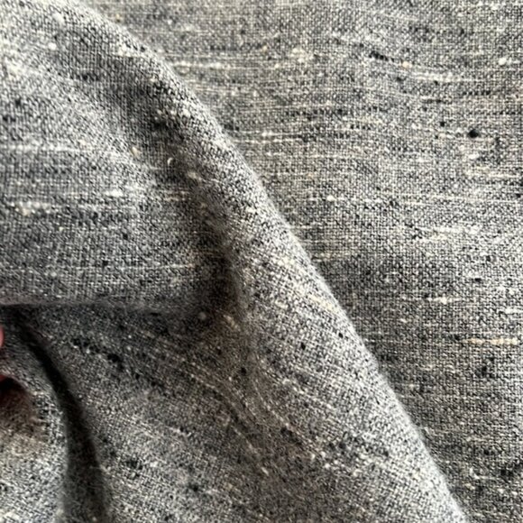 Vintage woven wool skirt made in USA by MICHELE - Picture 4 of 5